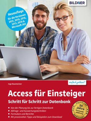 cover image of Access für Einsteiger--für die Versionen 2021, 2019, 2016, 2013 & Microsoft 365
